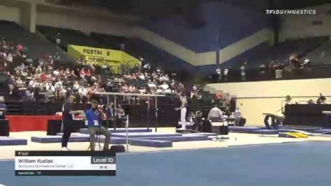 William Kudlac - Floor, Achievers Gymnastics Center LLC - 2021 USA Gymnastics Development Program National Championships