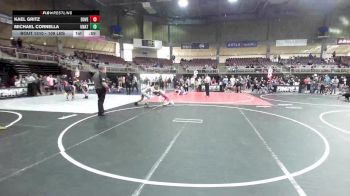 109 lbs Rr Rnd 2 - Kael Gritz, Dove Creek vs Michael Cornella, Unattached