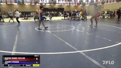 215 lbs Quarterfinal - Kaeon Ward-Taylor, Iowa vs Joseph Monge, Iowa