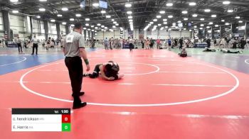 182 lbs Round Of 64 - Cooper Hendrickson, MN vs Ethan Harris, MA