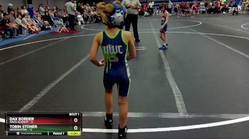 48 lbs Round 1 (8 Team) - Tobin Stoner, Headhunters vs Dax Border, Kings Academy