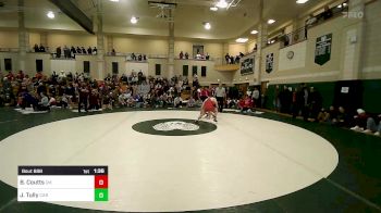 160 lbs Semifinal - Brendan Coutts, Catholic Memorial vs Joseph Tully, Carver