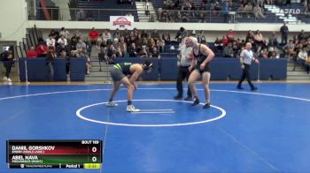 174 lbs Semifinal - Abel Nava, Providence (Mont.) vs Daniil Gorshkov, Embry-Riddle (Ariz.)