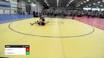 106 lbs Consi Of 64 #1 - Anthony Oubre, LA vs Alex Mentzer, PA
