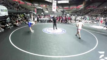 215 lbs Isaac Garcia, MDWA - Mount Diablo Wrestling Association vs Carter Vannest, SJWA - San Joaquin Wrestling Association