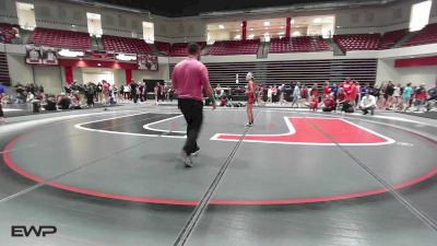 82 lbs Rr Rnd 1 - Elliot Fiorillo, Duncan Lady Demons vs Malea Hawkins, Tulsa Union Girls