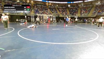 80 lbs Round Of 32 - Jaxon Slaikeu, Williamsport vs Lincoln Shontz, Lakeview