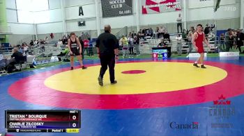 80kg 3rd Place Match - Tristan * Bourque, Tritton Performance WC vs Charlie Zilcosky, Central Toronto WC