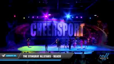 The Stingray Allstars - Beach [2021 L4 Senior Coed - Small Day 1] 2021 CHEERSPORT National Cheerleading Championship