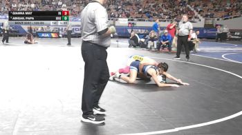 122-D2 Semifinal - Gianna May, Prescott High School vs ABIGAIL PAPA, Benjamin Franklin High School