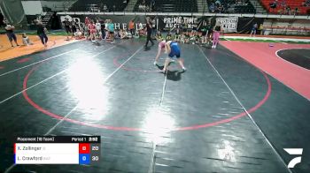 115 lbs Placement (16 Team) - Xoey Zollinger, Idaho vs Leila Crawford, Washington 2