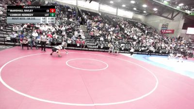 6A 215 lbs Cons. Round 2 - Marshall Bailey, Copper Hills vs Connor Kennedy, Layton