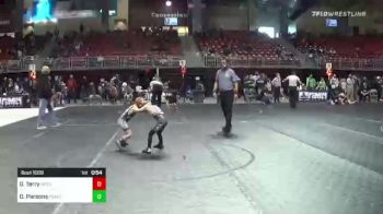 43 lbs Quarterfinal - Greyson Terry, Nebraska Boyz vs Dane Parsons, Pomona Elite