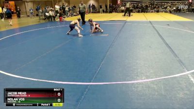 75 lbs Semis (4 Team) - Jacob Mead, Watertown-Mayer vs Nolan Vos, Waconia