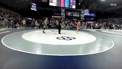 105 lbs Cons. Sub-semis - Isabelle Apple, MO vs Eva Zimmerman, UT