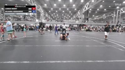 135 lbs Round 3 - Julianna Hernandez, Empire Girls WC vs Lamiah Berry, Immortals