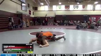 182 lbs Cons. Round 2 - Demaris Henderson, Waterloo East vs Dade Altman, Solon