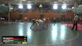 152 lbs Quarterfinal - Kasius Graham, Slam Academy vs Ray Gulmatico, Calvary Chapel