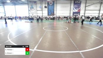 165 lbs Round Of 32 - Kate Mckee, IN vs Ani Brown, FL