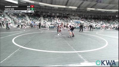 90 lbs Consi Of 8 #2 - Gunner Coffelt, Bridge Creek Youth Wrestling vs Cadyn Tate, Bridge Creek Youth Wrestling