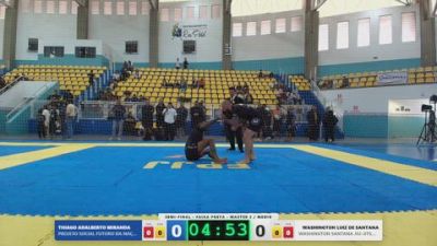 THIAGO ADALBERTO MIRANDA vs WASHINGTON LUIZ DE SANTANA 2026 FPJJ Campeonato Paulista Sem Kimono