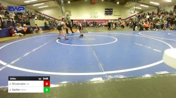 60 lbs Consi Of 8 #2 - Jasper Shuemake, Viking Wrestling Club vs Jack Sadler, Barnsdall Youth Wrestling