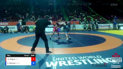 79kg 1st Place Match - Arjun Singh Nagra, Coast Wrestling Academy & Society vs Connor Rooney, Montreal NTC / Montreal WC