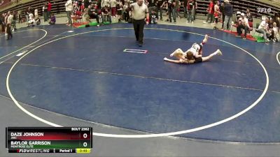 64 lbs Cons. Semi - Daze Johnson, JWC vs Baylor Garrison, Montrose Elite