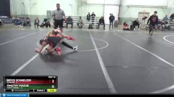 84 lbs Finals (2 Team) - Bryce Schnelzer, Scanlan vs Timothy Mazur, Terps Xtreme