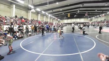 62 lbs Quarterfinal - Cruz Snell, Monster Slayers WC vs Cash Burns, Montrose Wrestling Club