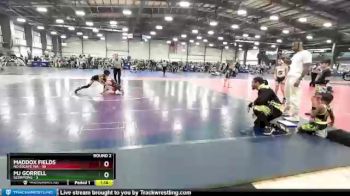 84 lbs Round 2 - MJ Gorrell, Scorpions vs Maddox Fields, No Escape WA