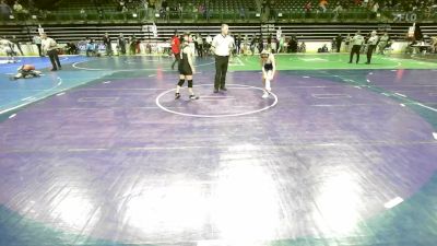 110 lbs Consi Of 8 #2 - Nadia Johnson, Gloucester CIty K-6 vs Lindsey Cunningham, Wall Athletics