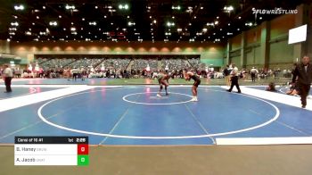 141 lbs Consi Of 16 #1 - Blake Haney, Grand View vs Adam Jacob, UNATT-California Poly