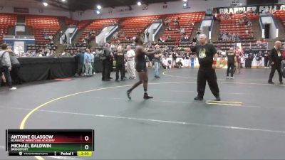 171 lbs Cons. Round 6 - Antoine Glasgow, Glasgow Wrestling Academy vs Michael Baldwin, Bridgeport