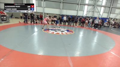 150 lbs Cons. Round 3 - Alessandro Rush, Lake Stevens Wrestling Club vs James Gamm, Ascend Wrestling Academy
