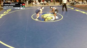 120 lbs Quarterfinal - Taniyah Sherman, Unattached vs Lailonie Molina, Unattached