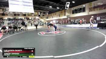 132 lbs Cons. Round 6 - Luis Acosta-Tackett, Frontier vs Sardor Usmohov, Mira Mesa