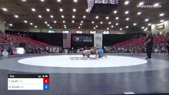 61 kg Quarters - Tyler Graff, NJRTC / TMWC vs Henry Porter, Indiana RTC