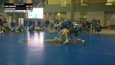 144 lbs Logan Rager, Sheridan vs Jude Leingang, Bismarck St Mary`s