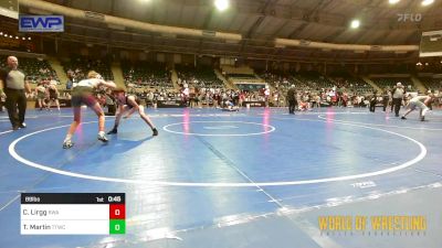 89 lbs Consi Of 32 #2 - Carter Lirgg, Roundtree Wrestling Academy vs Tripp Martin, Team Tulsa Wrestling Club