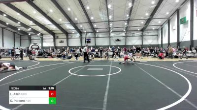 120 lbs Quarterfinal - Liam Allen, Ford Dynasty WC vs Quintan Parsons, Punisher Wrestling