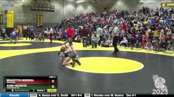 108 lbs Cons. Round 5 - Brakstyn Herrera, Immanuel vs Kobe Negrete, Kingsburg WC