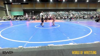 73 lbs Consi Of 16 #2 - Jaelani Carter, Askeo International Matclub vs Aria Bargas, Turlock Wrestling