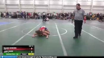 110 lbs Round 3 (8 Team) - Jake Mann, M2TC vs Elijah Scriven, OMP