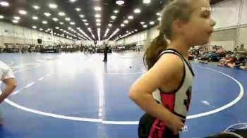 55 lbs Rr Rnd 5 - Brinley Leyba, Sisters On The Mat Pink vs Marleigh Howell, Oklahoma Supergirls