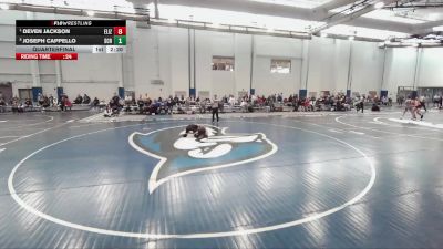 125 lbs Quarterfinal - Deven Jackson, Elizabethtown vs Joseph Cappello, Scranton
