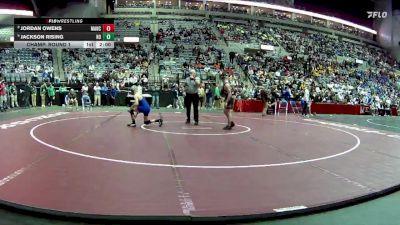 120 lbs Champ. Round 1 - Jackson Rising, Homestead vs Jordan Owens, Manchester