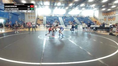 150 lbs Round 2 (8 Team) - Lucas Karlsson, Avalon WC vs Logan Duncan, Pasco Wolfpack