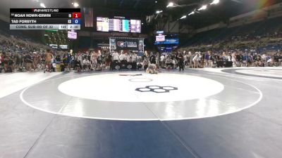 190 lbs Cons. Sub-rd Of 32 - Noah Howk-Erwin, Iowa vs Tad Forsyth, Kansas