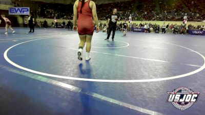 165 lbs Quarterfinal - Piper-Ann VanBibber, Marlow Outlaws vs Kaeli Forrester, Amped Wrestling Club